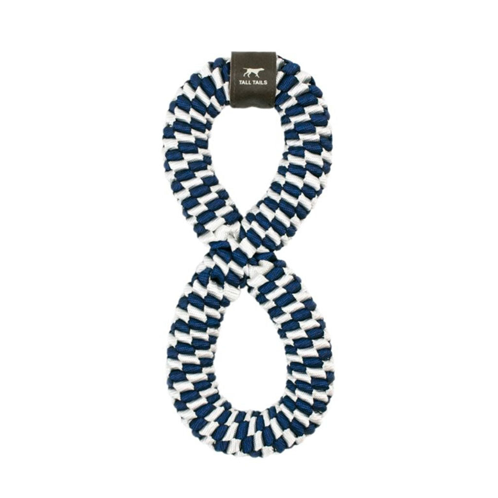 Braided Infinity Tug Navy