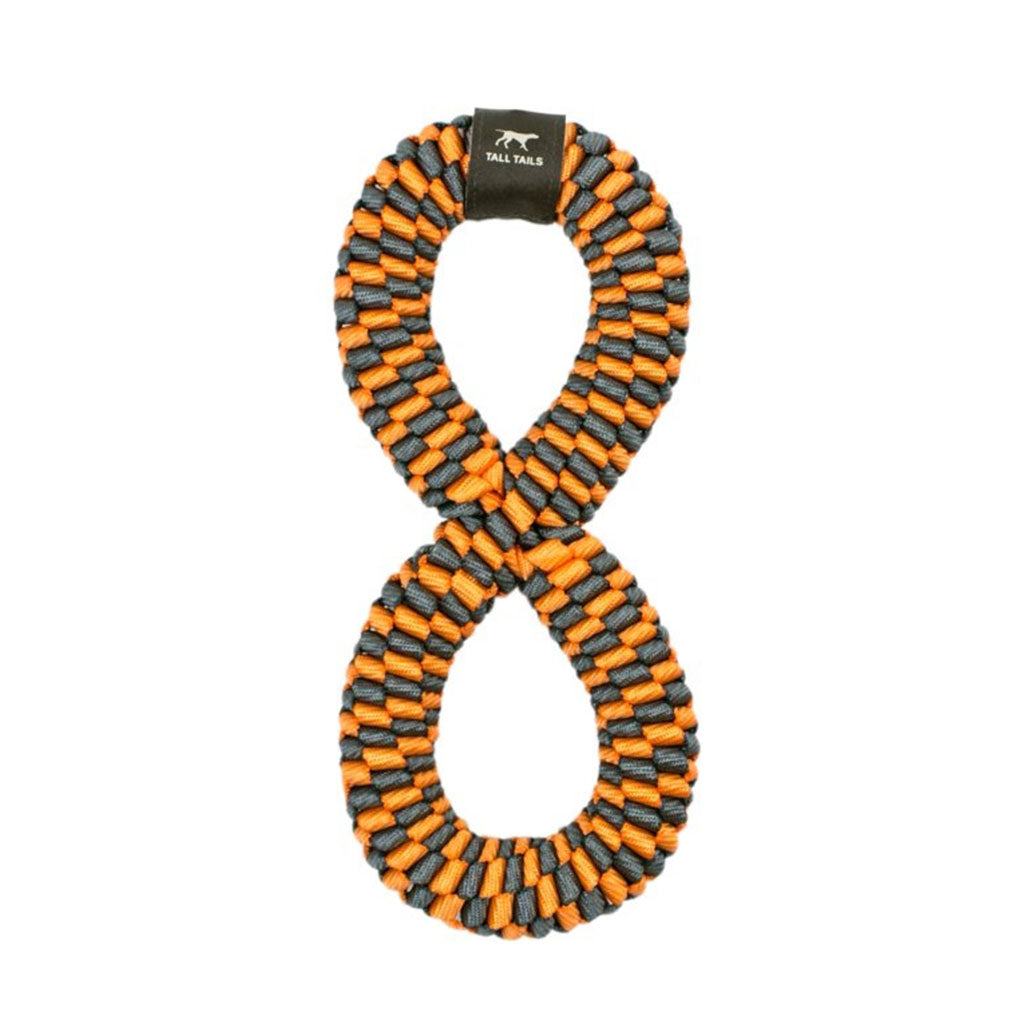 Braided Infinity Tug Orange