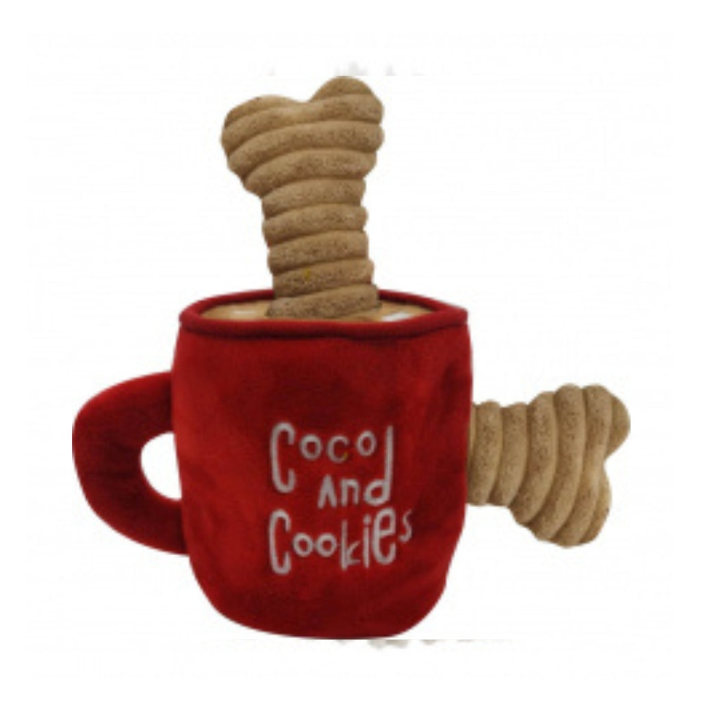 Plush Mug of Coco and Cookies